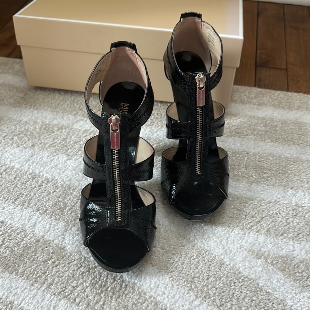 MICHAEL Michael Kors Black Strappy Women's Sandals